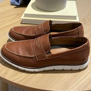 Johnston Murphy Holden Penny Loafers. Size 10.5